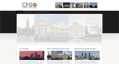 Desktop Screenshot of corporatefinancegroup.eu