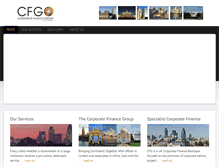 Tablet Screenshot of corporatefinancegroup.eu